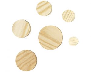 Wolfcraft Wolfcraft 10 Kónusových destiček D30mm 2943000
