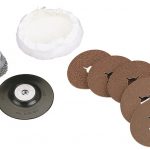 Wolfcraft Wolfcraf hobby brousící a leštící sada pro úhlová brusky 2177000