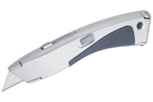 Wolfcraft Wolfcraft Profesionální nůž zatahovací, zásobník na 3 břity 4132000