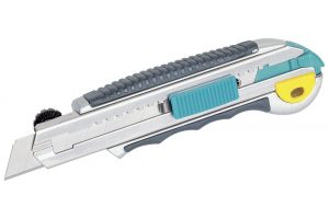 Wolfcraft Wolfcraft Profi-odlamovací nůž 2K-18 mm, zásobník na 8 břitů 4136000