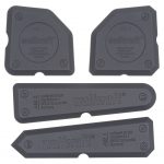 Wolfcraft Wolfcraft hladítko na spáry – sada 4 ks 4330000