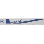 Wolfcraft 2 x šavlové pilové plátky hloubka řezu 2 – 8 mm 2293000