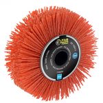 Fartools Kartáč z nylonového drátu, šířka 20 mm, průměr 120 MM, otvor 20 MM, tloušťka 20 MM,  110899
