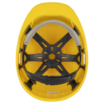 Wolfcraft Průmyslová ochranná přilba (Hard Hat), žlutá 4966000