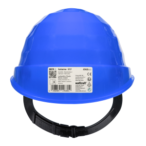 Wolfcraft Průmyslová ochranná přilba (Hard Hat), modrá 4968000