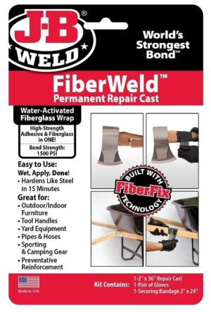 J-B WELD 38236 opravná fiber páska Permanent Repair Cast univerzální ( š5,1xd91cm )
